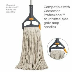 Best reviews of 😀 Wet Mops Coastwide Professional™ Cut-End Wet Mop Head, #32, Cotton, 1" Headband, White (CW57745) 🥰 -Cleaning Tools Sales unnamed file 902