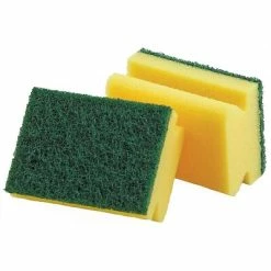 Deals 😍 Scrub Sponges Libman 4"L X 3"W Sponge Scrubbers, 2/pack, 6 Packs/ Per Carton (0064) ✨