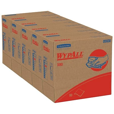 Best deal 👍 WypAll® Wipers WYPALL X80 Shop Towel Replacement Wiper, Red, POP-UP Box, 9-1/10"x16-4/5", 80/Box, 5 Box/Carton ⌛ 5 Best deal 👍 WypAll® Wipers WYPALL X80 Shop Towel Replacement Wiper, Red, POP-UP Box, 9-1/10"x16-4/5", 80/Box, 5 Box/Carton ⌛ - Image 3