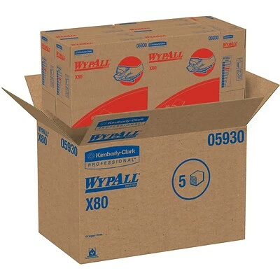 Best deal 👍 WypAll® Wipers WYPALL X80 Shop Towel Replacement Wiper, Red, POP-UP Box, 9-1/10"x16-4/5", 80/Box, 5 Box/Carton ⌛ 6 Best deal 👍 WypAll® Wipers WYPALL X80 Shop Towel Replacement Wiper, Red, POP-UP Box, 9-1/10"x16-4/5", 80/Box, 5 Box/Carton ⌛ - Image 4