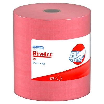 Promo 😀 WypAll® Wipers WypAll X80 Cloth Wipers, Red, 475/Roll (41055) 😉 4 Promo 😀 WypAll® Wipers WypAll X80 Cloth Wipers, Red, 475/Roll (41055) 😉 - Image 2