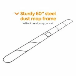 Coupon ✔️ Coastwide Professional™ Dust Mop Frame, 60" X 5", Black (CW56767) 🥰