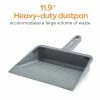 Best Pirce 👍 Brooms & Dustpans Coastwide Professional™ 11.9" Heavy Duty Dustpan, Gray (CW56798) 👏 -Cleaning Tools Sales unnamed file 956