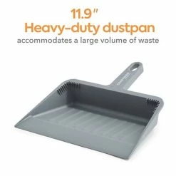 Best Pirce 👍 Brooms & Dustpans Coastwide Professional™ 11.9" Heavy Duty Dustpan, Gray (CW56798) 👏