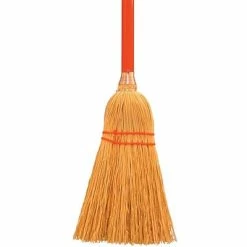 Discount 😀 Brooms & Dustpans Magnolia Brush 455-461 24" Corn Bristle Lobby Or Maid's Cart Dust Pan Broom 🥰